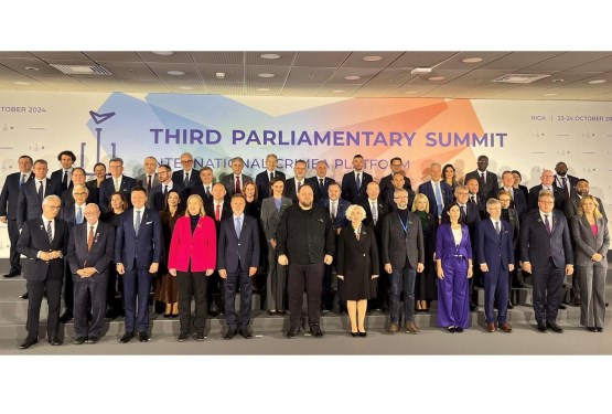 Deputy Speaker of the House of Representatives of the PA BiH Dr. Denis Zvizdić attends the Third Parliamentary Summit of the Crimean Platform